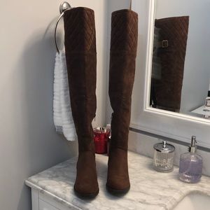 Thigh High Brown Boots